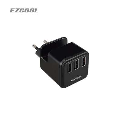 high quality 3 usb wall adapter charger 3.0 EU