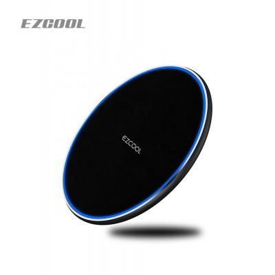 10W Travel fast wireless charger with Qi certified CE RoHS